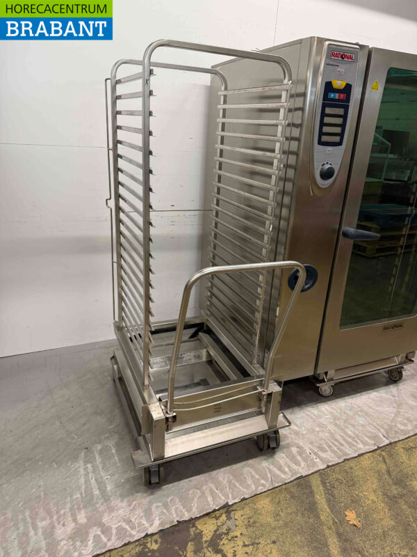 Stainless steel Rational SCC 202 SelfCookingCenter 40 x 1/1 GN 400V Horeca - Image 3