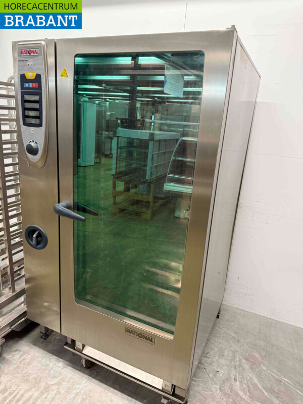 Stainless steel Rational SCC 202 SelfCookingCenter 40 x 1/1 GN 400V Horeca - Image 2