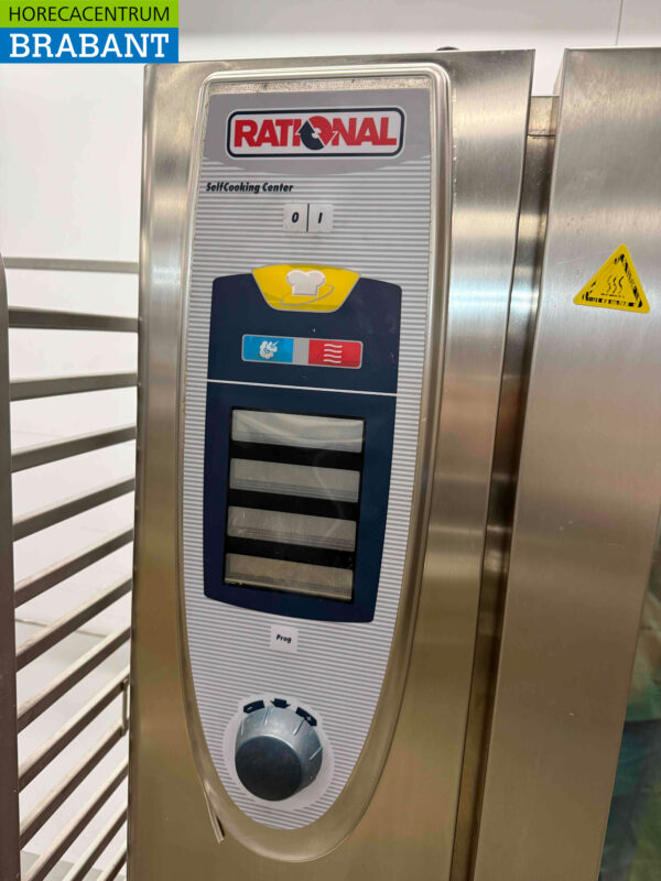 Stainless steel Rational SCC 202 SelfCookingCenter 40 x 1/1 GN 400V Horeca - Image 5