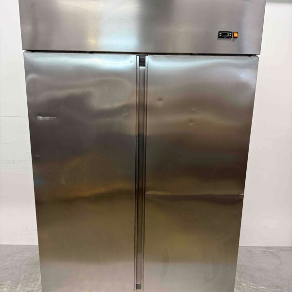 Stainless steel Coreco Double Door Freezer 1400 liters 230V Catering