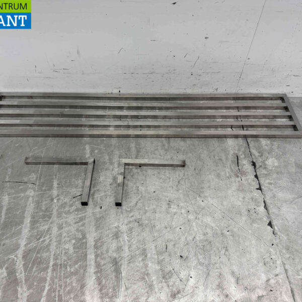 Stainless steel Pan Rack Wall Shelf 160 x 30.5 cm Horeca