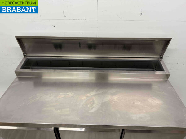 Stainless steel Saladette 3 Doors 137 cm 230V Catering - Image 4