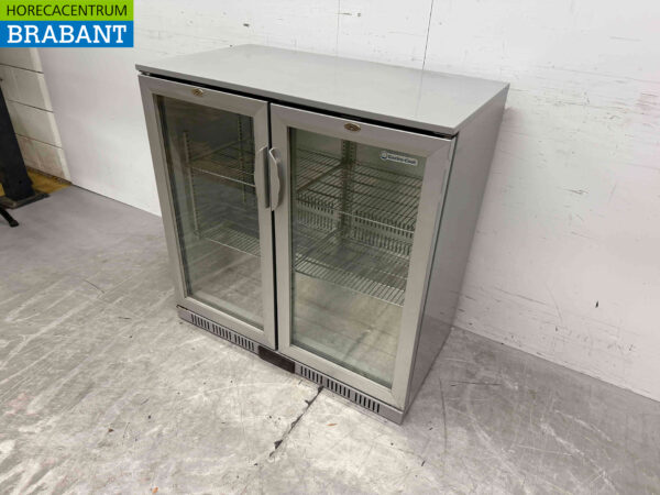 Backbar Bar Cooling Glass folding doors 90,5 cm 230V Catering - Image 2
