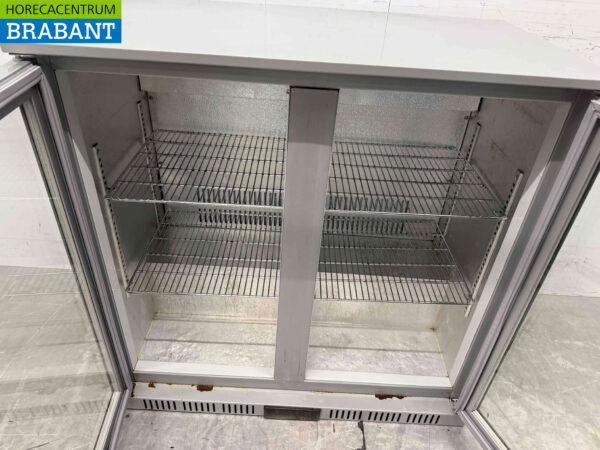 Backbar Bar Cooling Glass folding doors 90,5 cm 230V Catering - Image 4