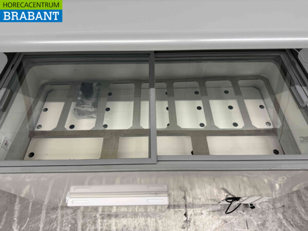Mobile Combisteel Curacao Scoop ice cream display case 10 trays 230V Catering - Image 5