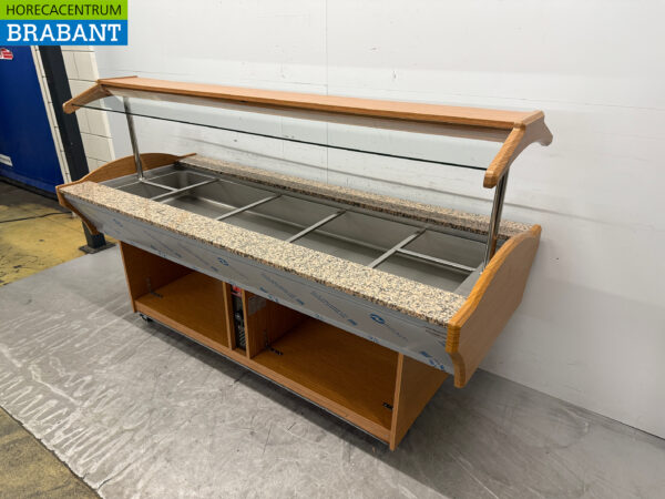 Combisteel Mobile Hot Buffer Bain Marie 6 x 1/1 GN 230V Horeca - Image 2