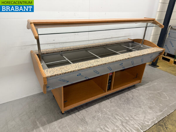 Combisteel Mobile Hot Buffer Bain Marie 6 x 1/1 GN 230V Horeca - Image 3