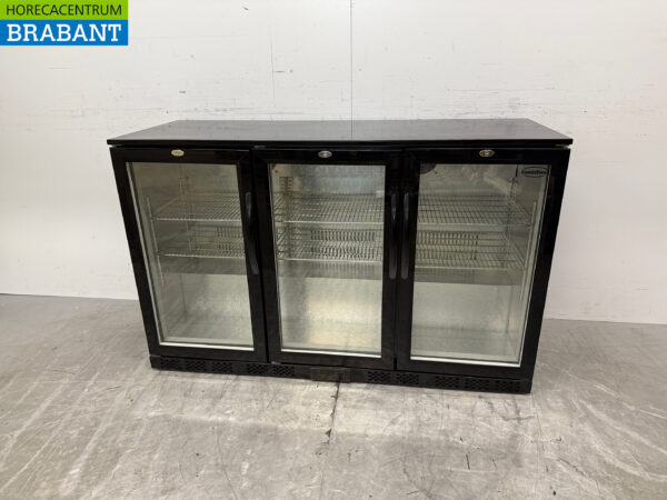 Combisteel Bar cooler 3 glass folding doors 135 cm 230V Horeca - Image 4