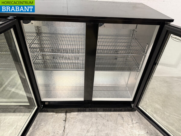 Combisteel Bar cooler 3 glass folding doors 135 cm 230V Horeca - Image 6