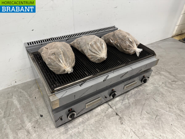 Stainless steel Lava grill stone grill 650 Series 102 cm 16.5 kW Gas Catering - Image 3