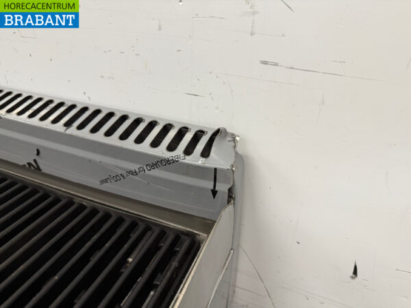 Stainless steel Lava grill stone grill 650 Series 102 cm 16.5 kW Gas Catering - Image 4