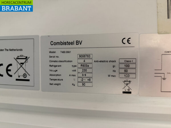 Combisteel Refrigeration Refrigerator 570 liters 230V Horeca - Image 5