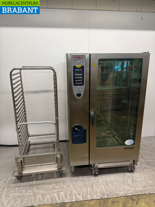 Stainless steel Rational SCC 202 SelfCookingCenter 40 x 1/1 GN 400V Horeca