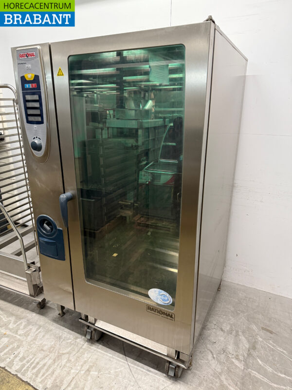 Stainless steel Rational SCC 202 SelfCookingCenter 40 x 1/1 GN 400V Horeca - Image 3