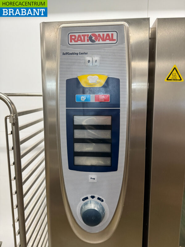Stainless steel Rational SCC 202 SelfCookingCenter 40 x 1/1 GN 400V Horeca - Image 4