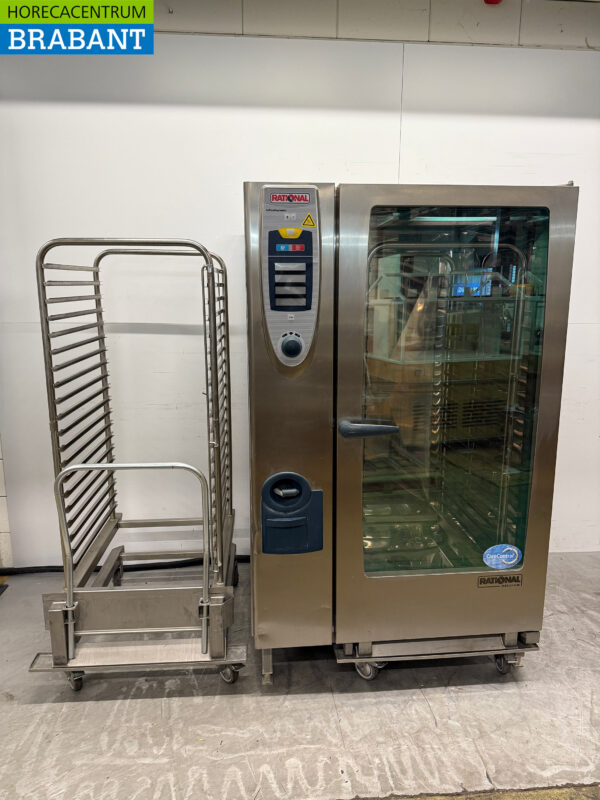 Stainless steel Rational SCC 202 SelfCookingCenter 40 x 1/1 GN 400V Horeca