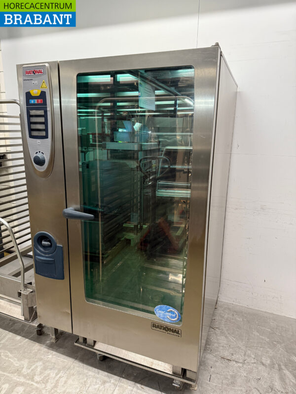Stainless steel Rational SCC 202 SelfCookingCenter 40 x 1/1 GN 400V Horeca - Image 2