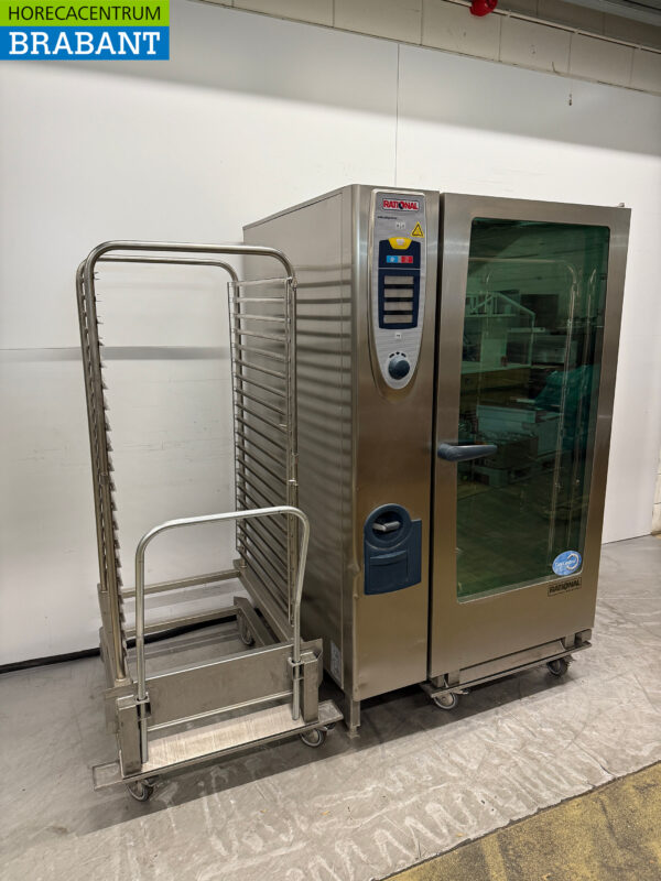 Stainless steel Rational SCC 202 SelfCookingCenter 40 x 1/1 GN 400V Horeca - Image 3