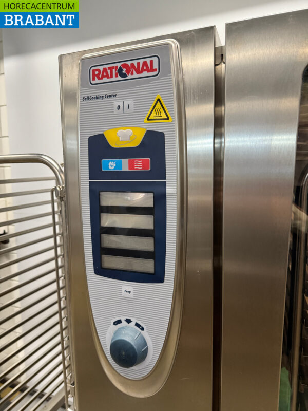 Stainless steel Rational SCC 202 SelfCookingCenter 40 x 1/1 GN 400V Horeca - Image 4