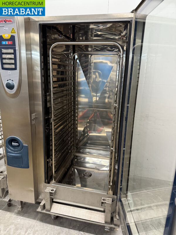 Stainless steel Rational SCC 202 SelfCookingCenter 40 x 1/1 GN 400V Horeca - Image 7