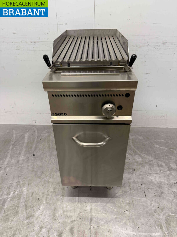 Stainless steel Saro / Casta Lavagrill Grill 40 cm GAS Catering