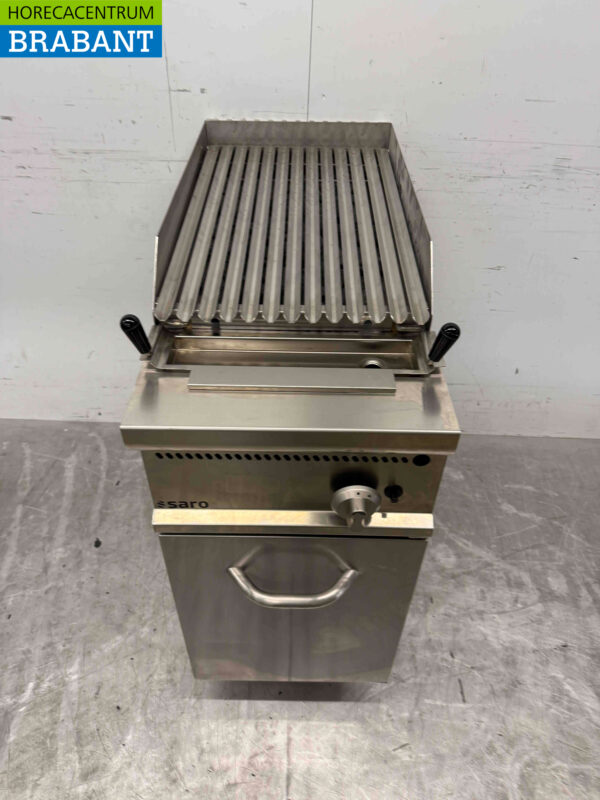 Stainless steel Saro / Casta Lavagrill Grill 40 cm GAS Catering - Image 2