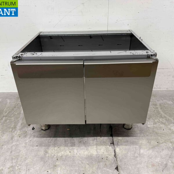 Stainless steel Base with 2 hinged doors 650 Series 70 cm Catering