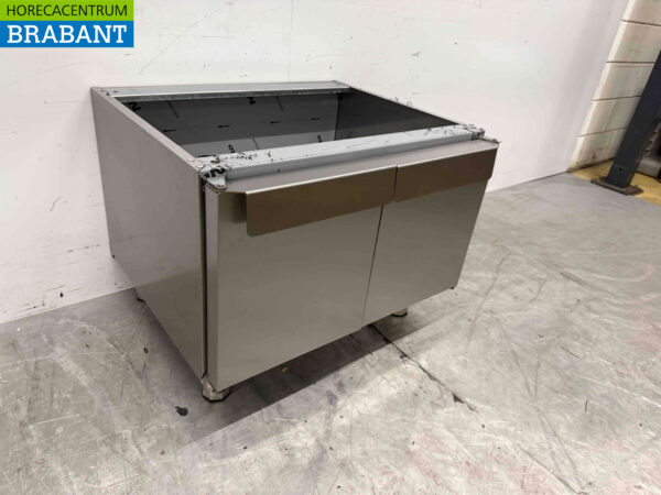 Stainless steel Base with 2 hinged doors 650 Series 70 cm Catering - Image 3