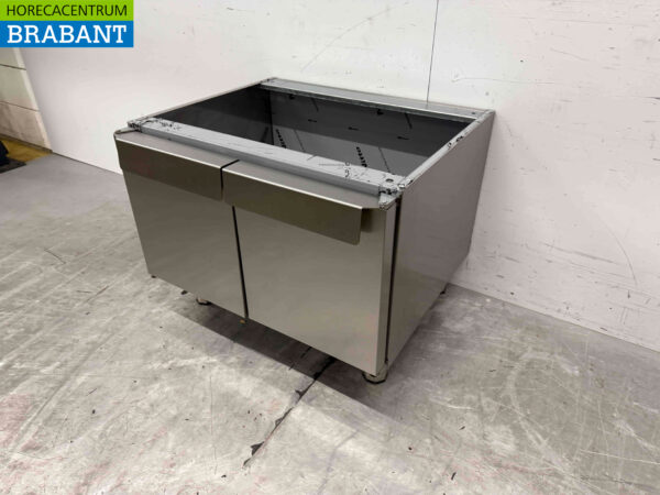 Stainless steel Base with 2 hinged doors 650 Series 70 cm Catering - Image 4