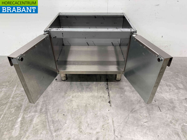Stainless steel Base with 2 hinged doors 650 Series 70 cm Catering - Image 5