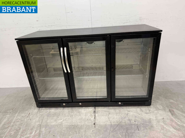 Backbar Bar Refrigeration Glass sliding doors 318 liters 133,5 cm 230V Horeca