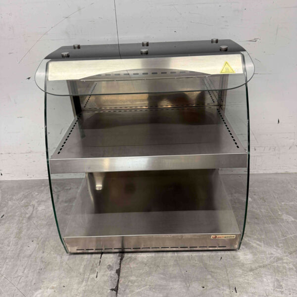 Stainless steel Hot Display Case 4 x 1/2 GN 230V Catering