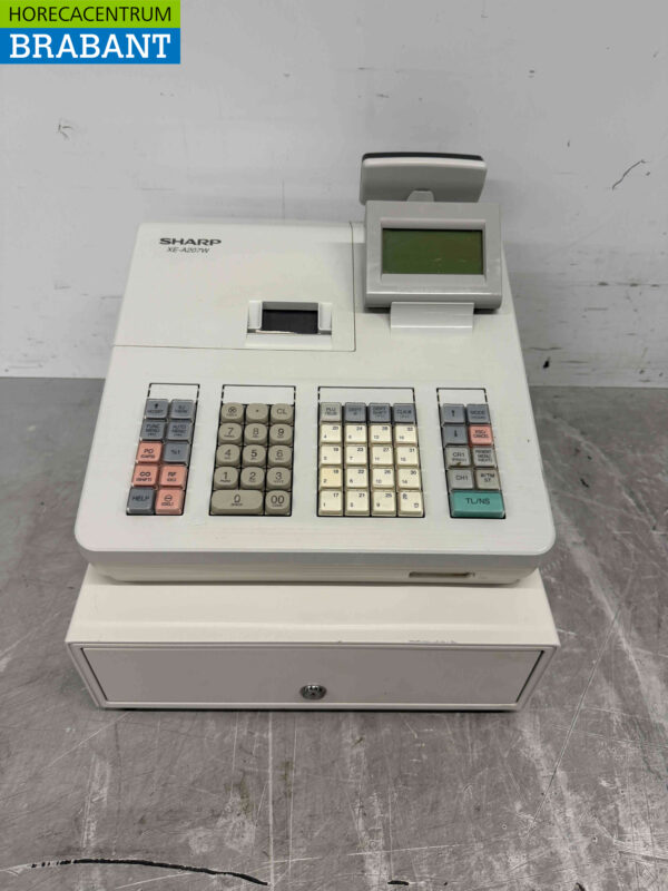 Sharp XE-A207W Cash Register 230V Hospitality
