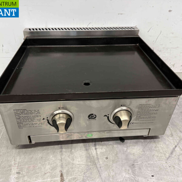Stainless steel Fun Camp Griddle 55 cm Propane Gas Cylinder Gas Catering