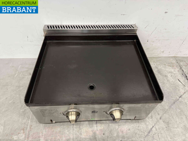 Stainless steel Fun Camp Griddle 55 cm Propane Gas Cylinder Gas Catering - Image 2
