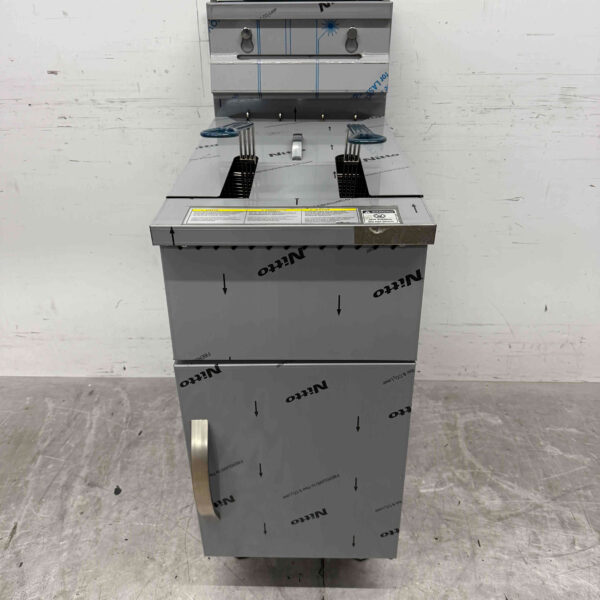 Stainless steel deep fryer fryer 21 liters GAS Catering