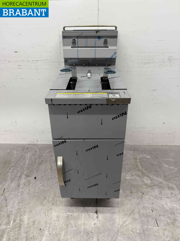 Stainless steel deep fryer fryer 21 liters GAS Catering