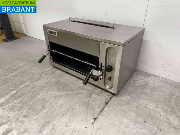 Zanussi stainless steel Salamander grill 80 cm GAS Catering - Image 2