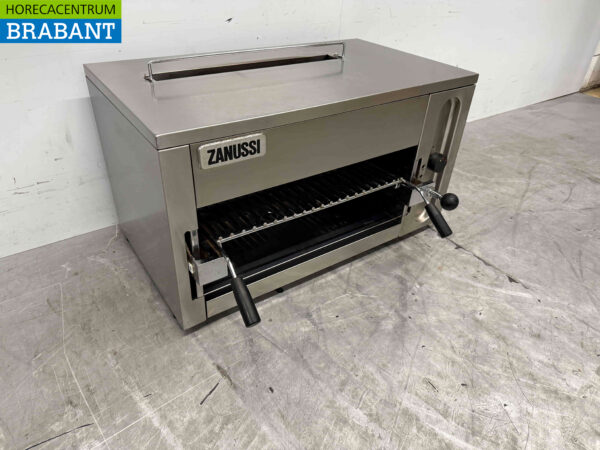 Zanussi stainless steel Salamander grill 80 cm GAS Catering - Image 3