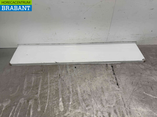 Stainless steel Wall Shelf 200 x 40 cm Catering