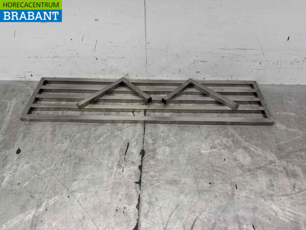 Stainless steel Pannerek 120 x 30 cm Catering