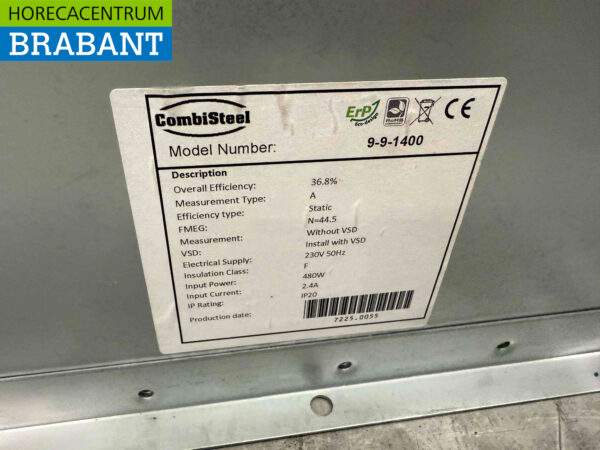 Combisteel Extractor Motor Slaghouse 3000 m3 230V Horeca - Image 4