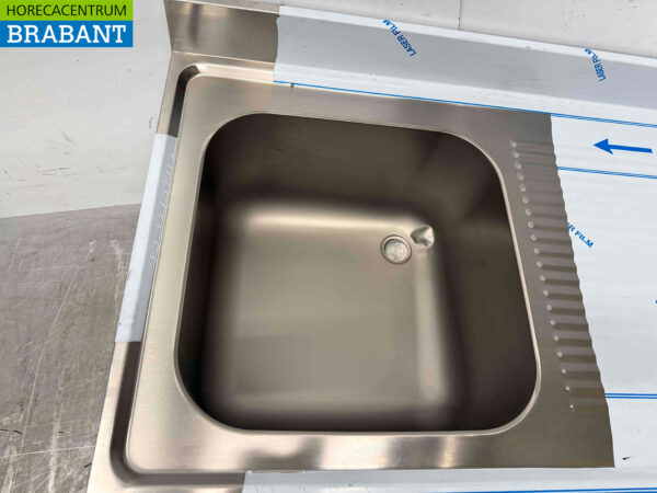 Stainless steel Sink Sheet Sink 120 x 70 cm Horeca - Image 4