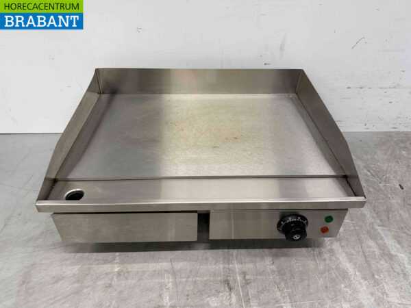 Combisteel stainless steel Griddle Baking Plate Smooth 55 cm 230V Horeca