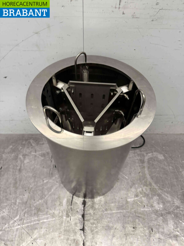Stainless steel Built-in plate warmer plate dispenser 44 cm 230V Horeca - Image 2
