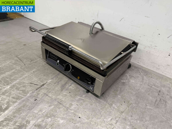 Stainless steel Combisteel Contact Grill Paninigrill Grill Ribbel 230V Catering - Image 3