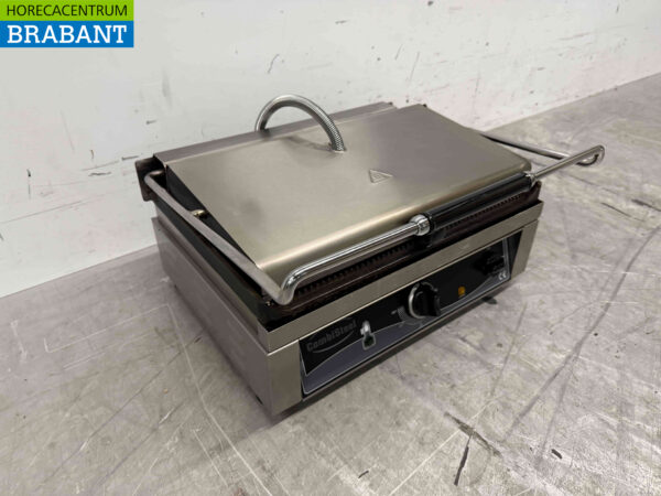 Stainless steel Combisteel Contact Grill Paninigrill Grill Ribbel 230V Catering - Image 4