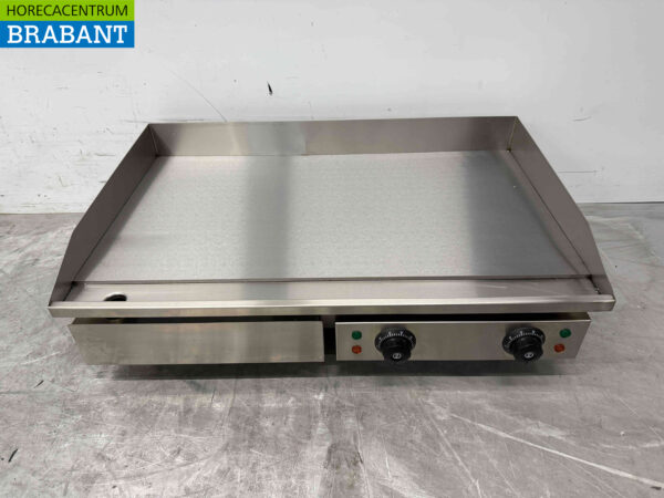 Combisteel stainless steel Griddle Baking Plate Smooth 73 cm 230V Horeca