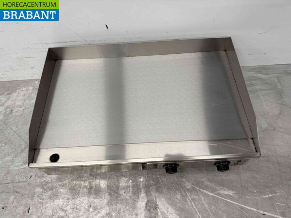 Combisteel stainless steel Griddle Baking Plate Smooth 73 cm 230V Horeca - Image 2