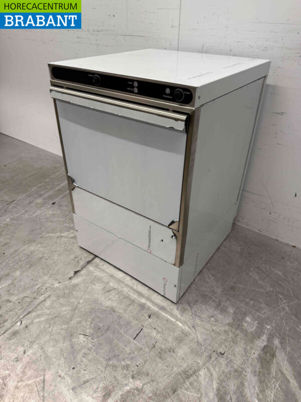 Stainless steel Alfa Vergina 50 Dishwasher with drain pump 400V Catering - Image 3